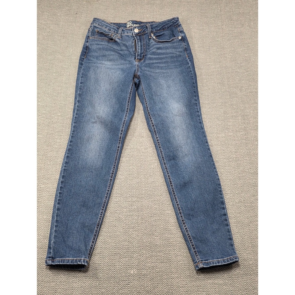 No‎ Boundaries Womens Blue Denim Skinny Jeans Size 8